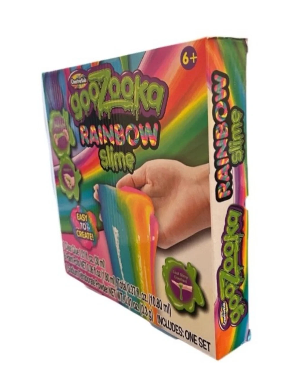 Create Your Own Rainbow Slime Kit DIY Kids 6+ Rainbow Slime New In Box